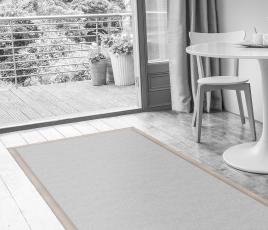 Cotton Travertine Border  in Living Room (Make Me A Rug) thumb