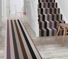 Margo Selby Stripe Rock Reculver Carpet 1950 Stair Runner thumb