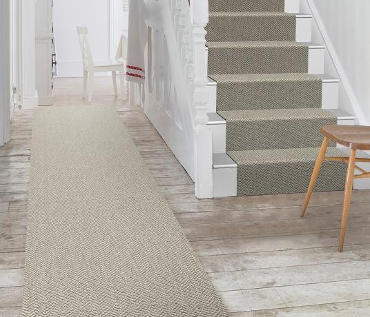 Wool Hygge Fika Earl Grey 1594 Stair Runner