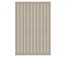 Maisie Striped Wool Rug from above thumb