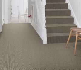 Wool Berber Sunda Carpet 1753 on Stairs thumb