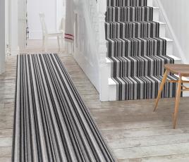 Wool Rock 'n' Roll Back in Black Carpet 1980 Stair Runner thumb