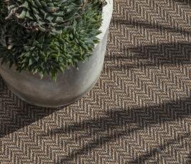 Anywhere Herringbone Copper Carpet 8041 lifestyle thumb