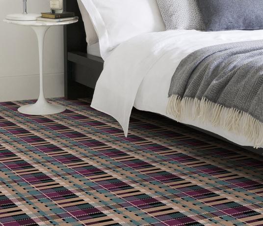 Quirky Tartan Silver Tassie 7162 in Bedroom