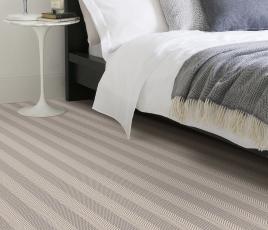 Wool Iconic Herringstripe Fonteyn Carpet 1560 in Bedroom thumb