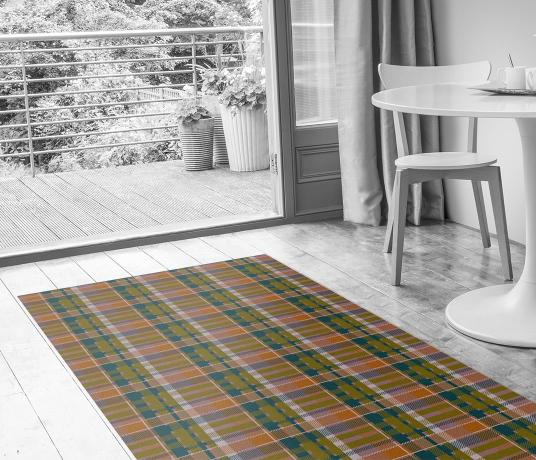 Quirky Tartan Tam O'Shanter 7161 in Living Room (Make Me A Rug)