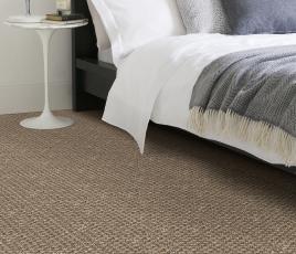 Jute Big Panama Waffle Carpet 2612 in Bedroom thumb