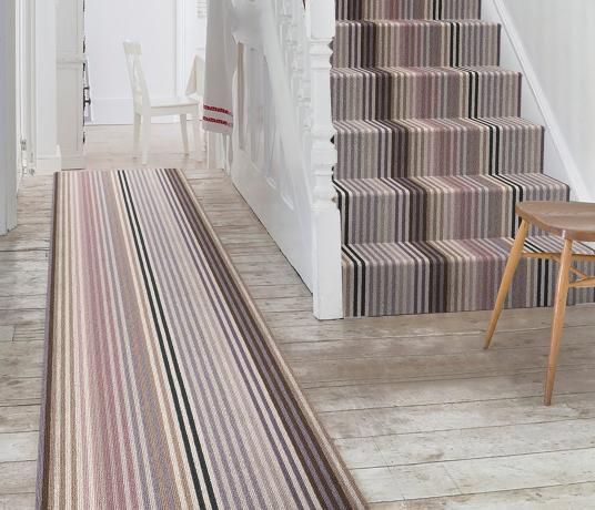 Margo Selby Stripe Rock Lydden Carpet 1951 Stair Runner