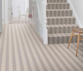 Wool Iconic Herringstripe Fonteyn Carpet 1560 on Stairs thumb