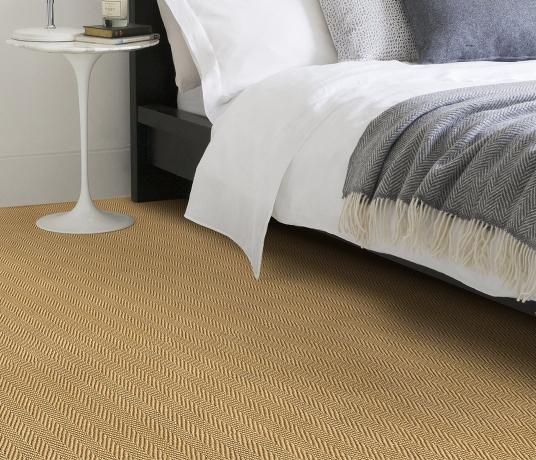 Sisal Herringbone Holbury Carpet 4415 in Bedroom