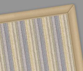 Bella Striped Wool Runner rug corner thumb