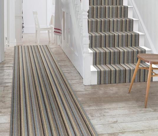 Wool Rock 'n' Roll Moondance Carpet 1970 Stair Runner