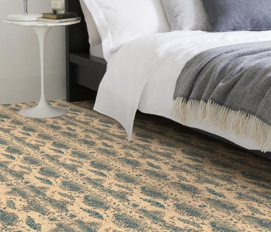 Quirky Snake Boa Carpet 7129 in Bedroom