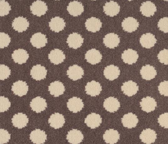 Quirky Spotty Grey Patterned Carpet 7143 Swatch