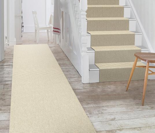 Wool Hygge Sisu Warm Milk Carpet 1570 Stair Runner