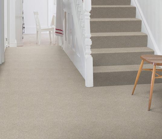 Barefoot Wool Bikram Janu Carpet 5907 on Stairs