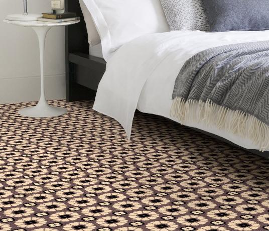 Quirky Ashley Hicks Daisy Gerbera Carpet 7260 in Bedroom