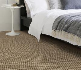 Sisal Bubbleweave Silver Bubble Carpet 2553 in Bedroom thumb