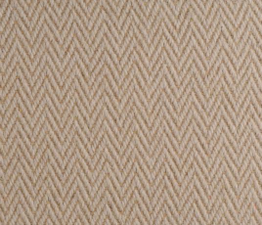 Wool Herringbone Zig Zag Mushroom Carpet 4678 Swatch