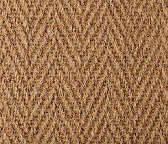 Coir Herringbone Natural Carpet 4603 Swatch