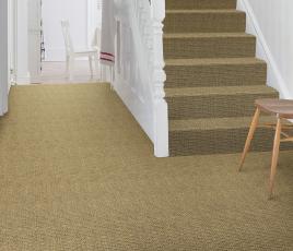 Sisal Super Bouclé Bodmin Carpet 1309 on Stairs thumb