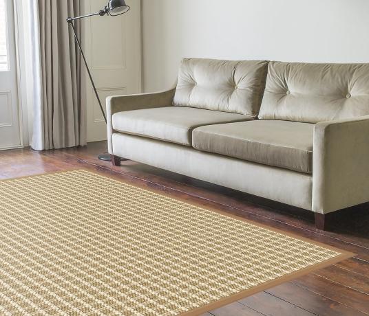 Teo Woosie Rug in Living Room