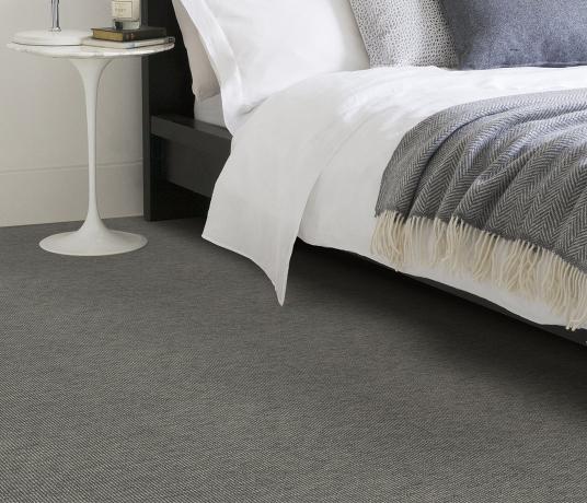 Anywhere Bouclé Slate 8008 in Bedroom