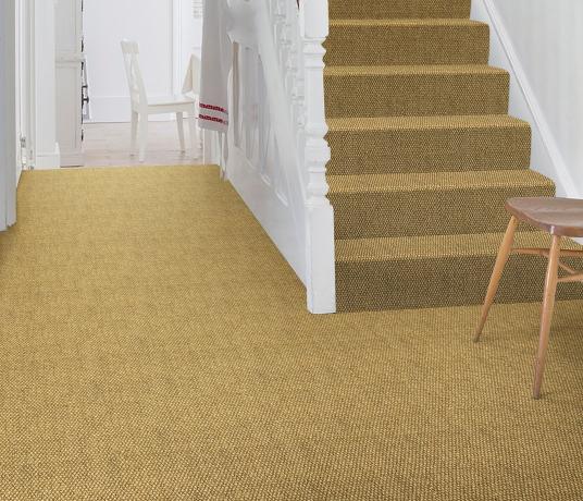 Sisal Panama Pershore Carpet 2508 on Stairs