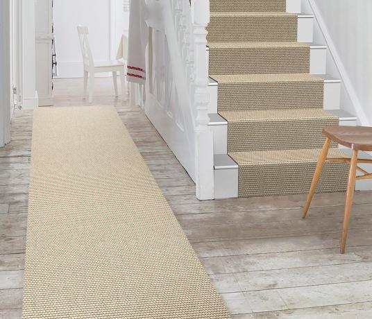 Wool Hygge Sisu Mokka Carpet 1571 Stair Runner