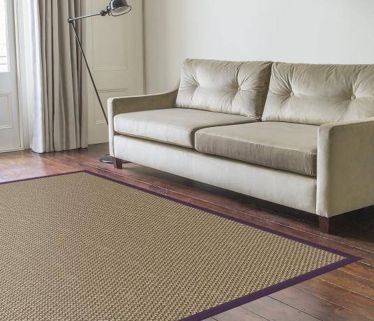 Lucy Sisal Rug in Living Room