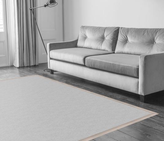 Cotton Travertine Border  in Living Room