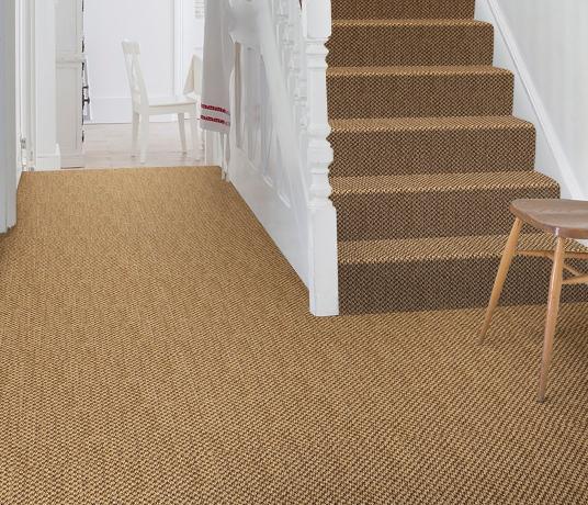 Sisal Malay Taiping Carpet 2546 on Stairs