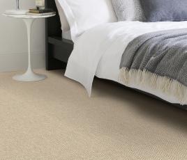 Wool Hygge Fika Mokka Carpet 1591 in Bedroom thumb