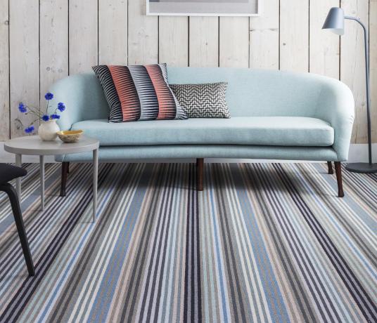 Margo Selby Stripe Surf Botany Carpet 1901 lifestyle