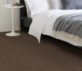 Anywhere Herringbone Cocoa Carpet 8042 in Bedroom thumb