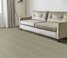 Sisal Herringbone Hazeley Carpet 4428 in Living Room thumb