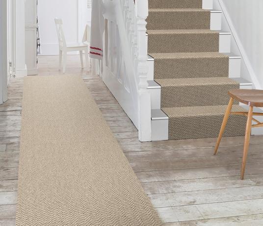 Wool Hygge Fika Kakao Carpet 1592 Stair Runner