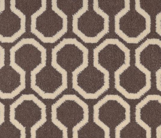 Quirky Honeycomb Grey Carpet 7113 Swatch