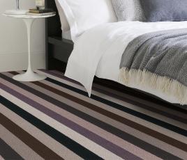 Margo Selby Stripe Rock Reculver Carpet 1950 in Bedroom thumb