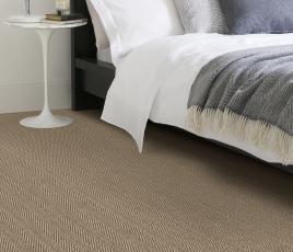 Anywhere Ca-rPET Herringbone Re-affirm Carpet 8330 in Bedroom thumb