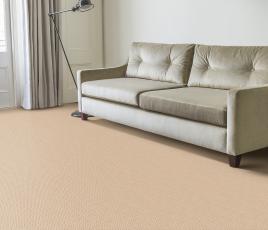 Wool Herringbone Zig Zag Button Carpet 4679 in Living Room thumb