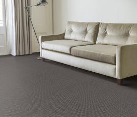 Anywhere Herringbone Slate Carpet 8048 in Living Room thumb