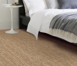 Jute Bouclé Scone Carpet 1623 in Bedroom thumb