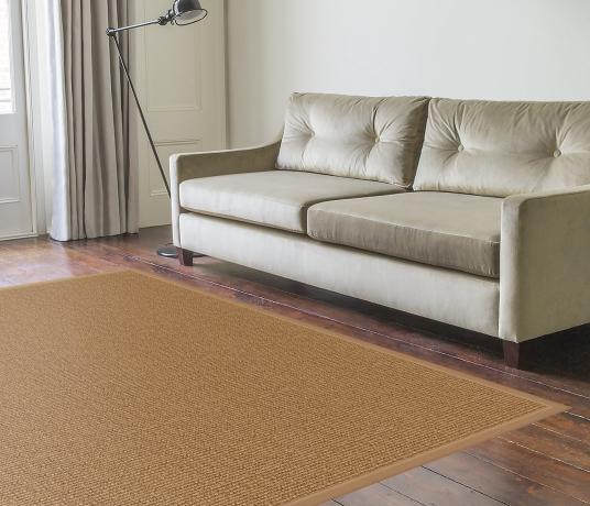 Catherine Coir Rug in Living Room