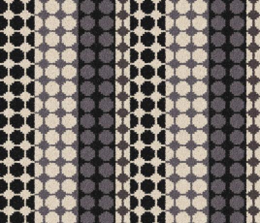 Quirky Margo Selby Button Black Carpet 7215 Swatch