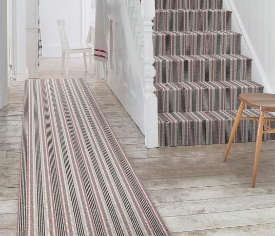 Margo Selby Stripe Rock Shakespeare Carpet 1952 Stair Runner