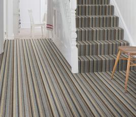 Wool Rock 'n' Roll Moondance Carpet 1970 on Stairs thumb