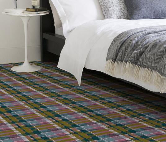 Quirky Tartan Gallant Weaver 7160 in Bedroom