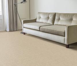 Wool Hygge Fika Mokka Carpet 1591 in Living Room thumb