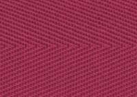 Cotton Herringbone Raspberry Border 1086 Swatch thumb